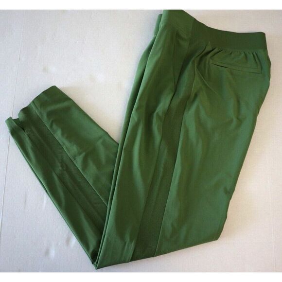 Athleta 198671-40 Women's Sz 10/Tall Green Brooklyn Mid-Rise Ankle Pants - Picture 12 of 12